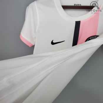 Camisa Paris Saint-Germain II 21/22 Versão Feminina + Personalização Grátis 
