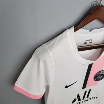 Camisa Paris Saint-Germain II 21/22 Versão Feminina + Personalização Grátis 