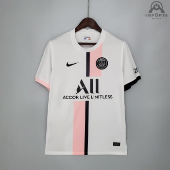 Camisa Paris Saint-Germain II 21/22 Versão Torcedor + Personalização Grátis