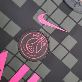 Camisa Paris Saint-Germain III 21/22 Versão Torcedor + Personalização Grátis