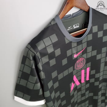Camisa Paris Saint-Germain III 21/22 Versão Torcedor + Personalização Grátis