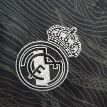 Camisa Real Madrid 21/22 Goleiro - Preto