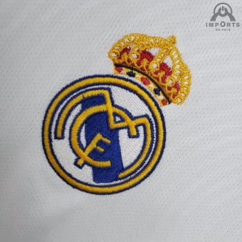 Camisa Real Madrid I 21/22 Versão Feminina + Personalização Grátis 