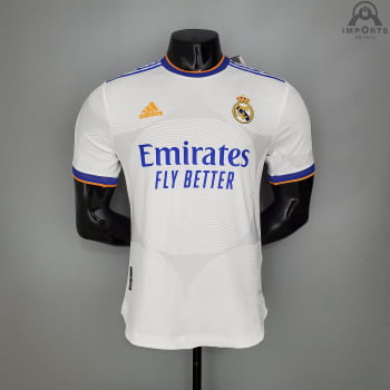 Camiseta de Torcedor Futebol Real Madri Personalizada com seu Nome -  Escorrega o Preço