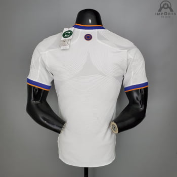 Camisa Real Madrid I 21/22 Versão Jogador + Personalização Grátis 