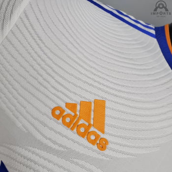 Camisa Real Madrid I 21/22 Versão Jogador + Personalização Grátis 