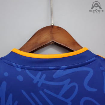 Camisa Real Madrid II 21/22 Versão Torcedor + Personalização Grátis