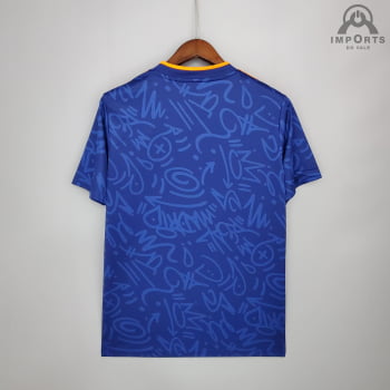 Camisa Real Madrid II 21/22 Versão Torcedor + Personalização Grátis