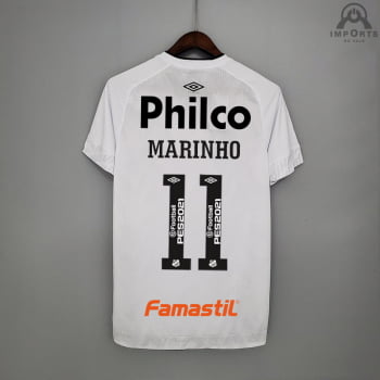 Camisa Santos I 21/22 Versão Torcedor Libertadores + Personalização Grátis