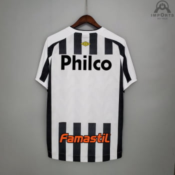 Camisa Santos II 21/22 Versão Libertadores + Patrocínios + Personalização Grátis