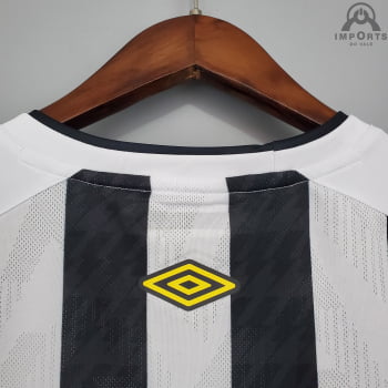 Camisa Santos II 21/22 Versão Torcedor + Patrocínios + Personalização Grátis 