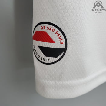 Camisa São Paulo I 21/22 Versão Torcedor + Patrocínios + Personalização Grátis