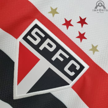 Camisa São Paulo I 21/22 Versão Torcedor + Personalização Grátis