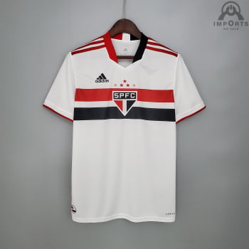 Camisa São Paulo I 21/22 Versão Torcedor + Personalização Grátis