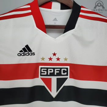 Camisa São Paulo I 21/22 Versão Torcedor + Personalização Grátis