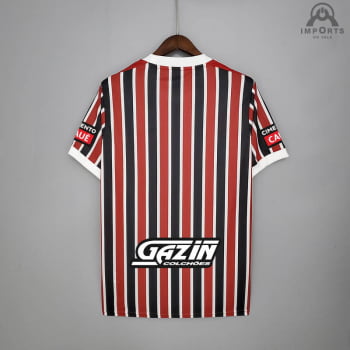 Camisa São Paulo II 21/22 Versão Torcedor + Patrocínios + Personalização Grátis