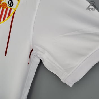 Camisa Sevilla I 21/22 Versão Torcedor + Personalização Grátis
