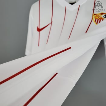 Camisa Sevilla I 21/22 Versão Torcedor + Personalização Grátis