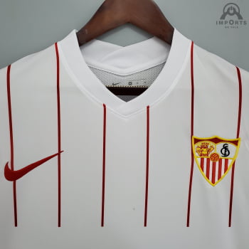 Camisa Sevilla I 21/22 Versão Torcedor + Personalização Grátis