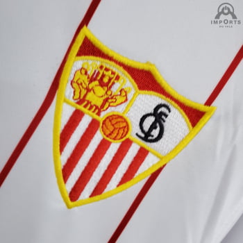 Camisa Sevilla I 21/22 Versão Torcedor + Personalização Grátis