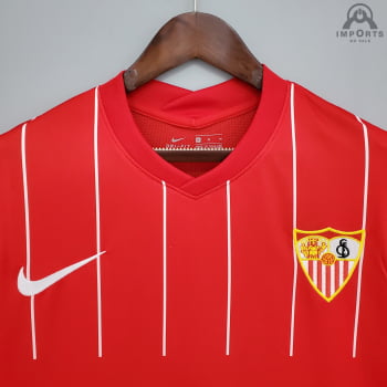Camisa Sevilla II 21/22 Versão Torcedor + Personalização Grátis