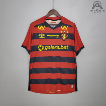 Camisa Sport Recife I 21/22 Versão Torcedor + Patrocínios + Personalização Grátis 