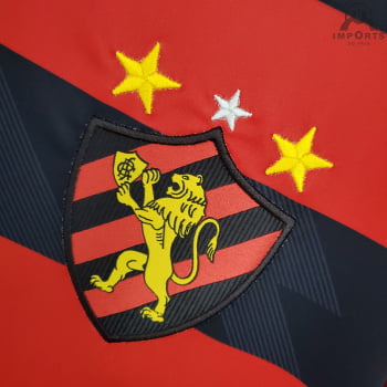 Camisa Sport Recife I 21/22 Versão Torcedor + Patrocínios + Personalização Grátis 