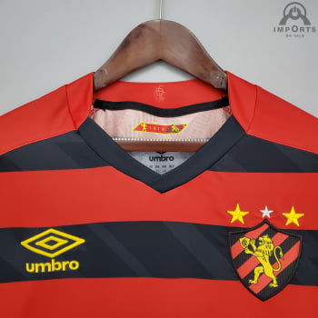Camisa Sport Recife I 21/22 Versão Torcedor + Personalização Grátis