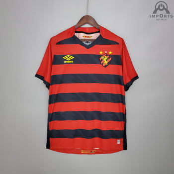 Camisa Sport Recife I 21/22 Versão Torcedor + Personalização Grátis