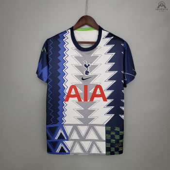 Camisa Tottenham 21/22 Versão Torcedor Treino - Concept 