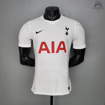 Camisa Tottenham I 21/22 Versão Jogador + Personalização Grátis