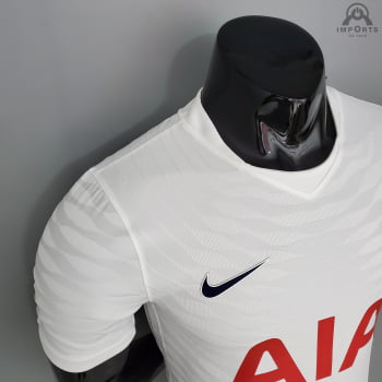 Camisa Tottenham I 21/22 Versão Jogador + Personalização Grátis