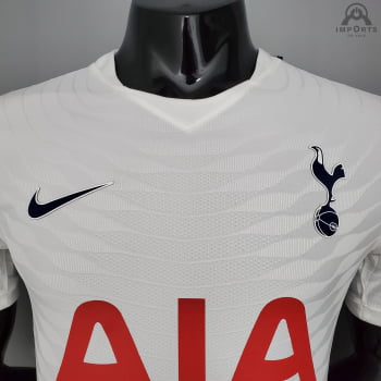 Camisa Tottenham I 21/22 Versão Jogador + Personalização Grátis
