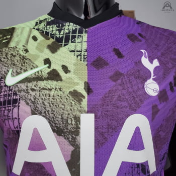 Camisa Tottenham III 21/22 Versão Jogador + Personalização Grátis