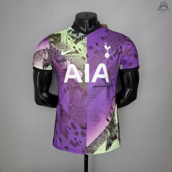 Camisa Tottenham III 21/22 Versão Jogador + Personalização Grátis