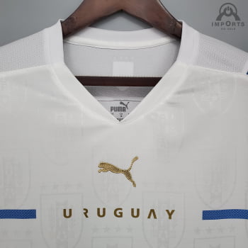 Camisa da Seleção Uruguaia II 21/22 Versão Torcedor + Personalização Grátis