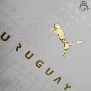 Camisa da Seleção Uruguaia II 21/22 Versão Torcedor + Personalização Grátis