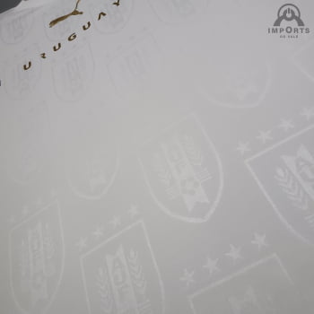 Camisa da Seleção Uruguaia II 21/22 Versão Torcedor + Personalização Grátis