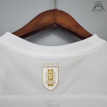 Camisa da Seleção Uruguaia II 21/22 Versão Torcedor + Personalização Grátis