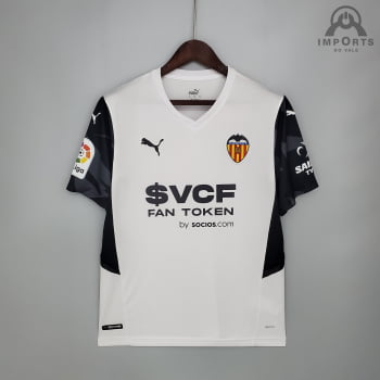 Camisa Valência I 21/22 Versão Torcedor + Personalização Grátis