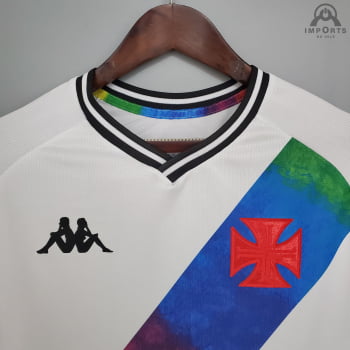 Camisa Vasco 21/22 LGBTQIAP + Versão Torcedor + Personalização Grátis