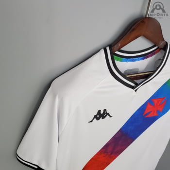 Camisa Vasco 21/22 LGBTQIAP + Versão Torcedor + Personalização Grátis