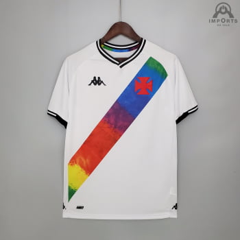 Camisa Vasco 21/22 LGBTQIAP + Versão Torcedor + Personalização Grátis Camisa Vasco 21/22 LGBTQIAP + Versão Torcedor + Personalização Grátis