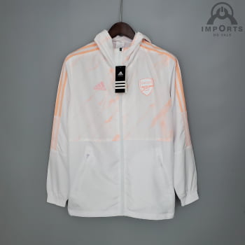 Corta-Vento Arsenal 21/22 - Branco 
