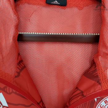 Jaqueta Corta-Vento Bayern de Munique 21/22 - Vermelho e branco