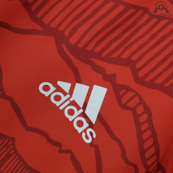 Jaqueta Corta-Vento Bayern de Munique 21/22 - Vermelho e branco