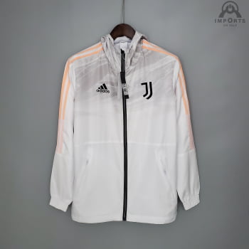 Jaqueta Corta-Vento Juventus 21/22 - Branco 
