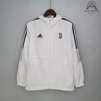 Jaqueta Corta-Vento Juventus 21/22 - Branco/preto