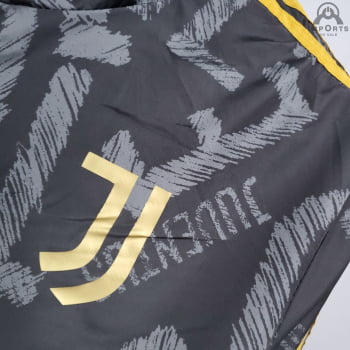 Jaqueta Corta-Vento Juventus 21/22 - Cinza