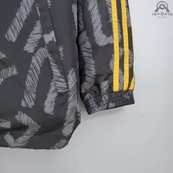 Jaqueta Corta-Vento Juventus 21/22 - Cinza